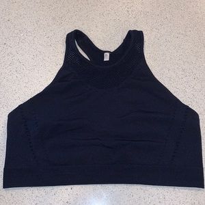 Target mesh detail longline sports bra XL